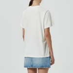 GANNI Basic Cotton Jersey Grapes Relaxed T-shirt - Ivory