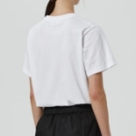 GANNI Basic Jersey Baby Bun Relaxed T-Shirt - White