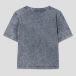 GANNI Heavy Cotton Jersey Heart Small T-Shirt - Ash