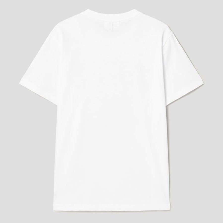 GANNI Basic Jersey Kitty Margot Relaxed T-Shirt - White
