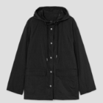 Theory Women Feather Nylon Hood Patch Jacket - Black
