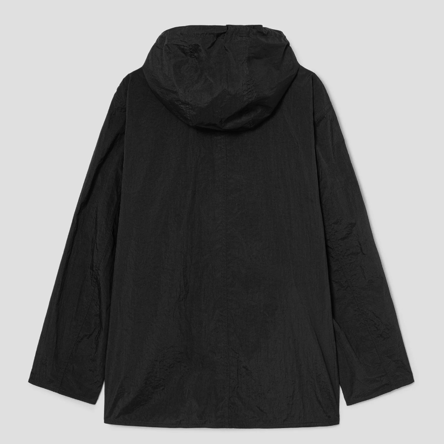 Theory Women Feather Nylon Hood Patch Jacket - Black