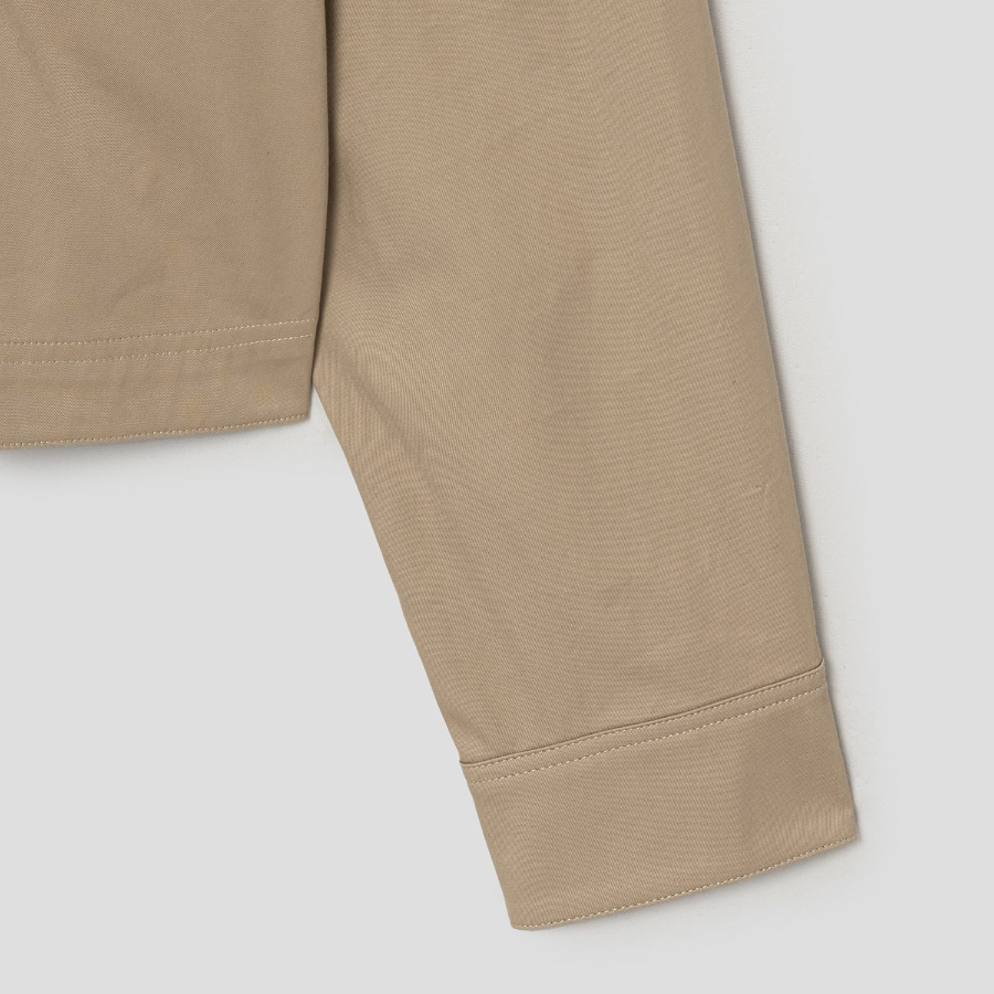 Theory Women Cotton Chino Hood Crop Jacket - Trench