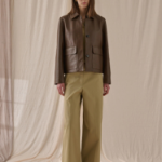 Theory Women New Point Nappa Patch Boxy Jacket - Clove