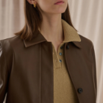 Theory Women New Point Nappa Patch Boxy Jacket - Clove