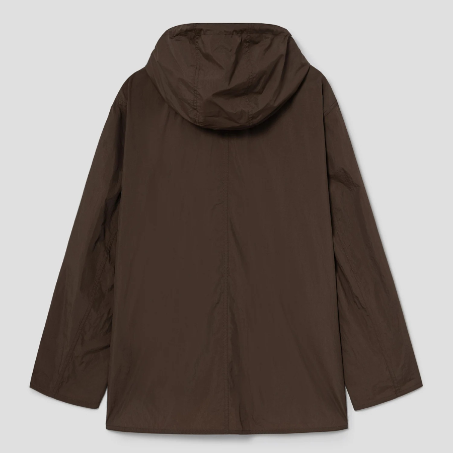 Theory Women Feather Nylon Hood Patch Jacket - Clove