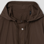 Theory Women Feather Nylon Hood Patch Jacket - Clove