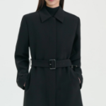 Theory Women Admiral Crepe Carcoat - Black