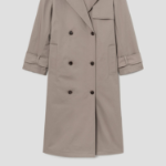Theory Women Cotton Trench Double Trench - Soft Taupe