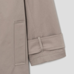 Theory Women Cotton Trench Double Trench - Soft Taupe