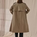 Theory Women Cotton Trench Double Trench - Soft Taupe