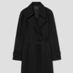 Theory Women Admiral Crepe Oaklane Trench Coat - Black