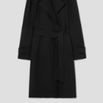Theory Women Admiral Crepe Oaklane Trench Coat - Black