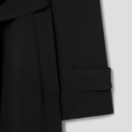 Theory Women Admiral Crepe Oaklane Trench Coat - Black