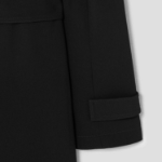 Theory Women Admiral Crepe Oaklane Trench Coat - Black