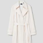 Theory Women Admiral Crepe Oaklane Trench Coat - Ivory