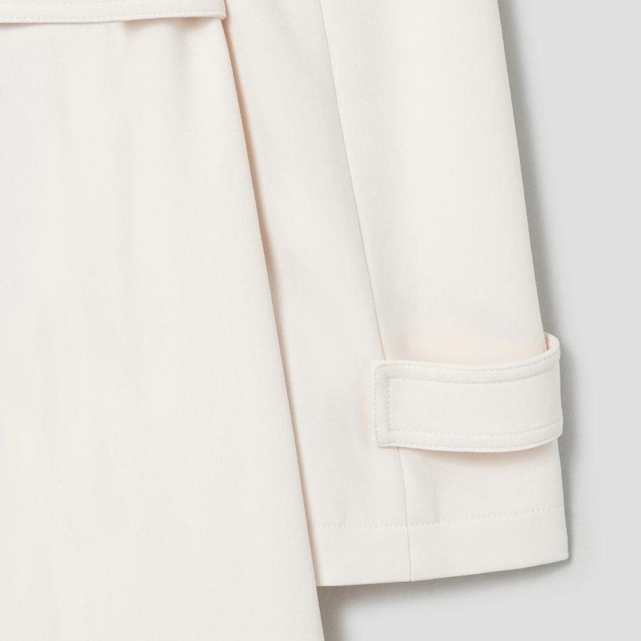 Theory Women Admiral Crepe Oaklane Trench Coat - Ivory