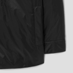 Theory Women Polished Nylon Pocket Shirt Puffer - Black