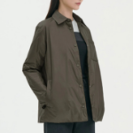Theory Women Polished Nylon Pocket Shirt Puffer - Dark Khaki
