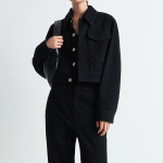 LEMAIRE – Two Pocket Cropped Jacket - Black