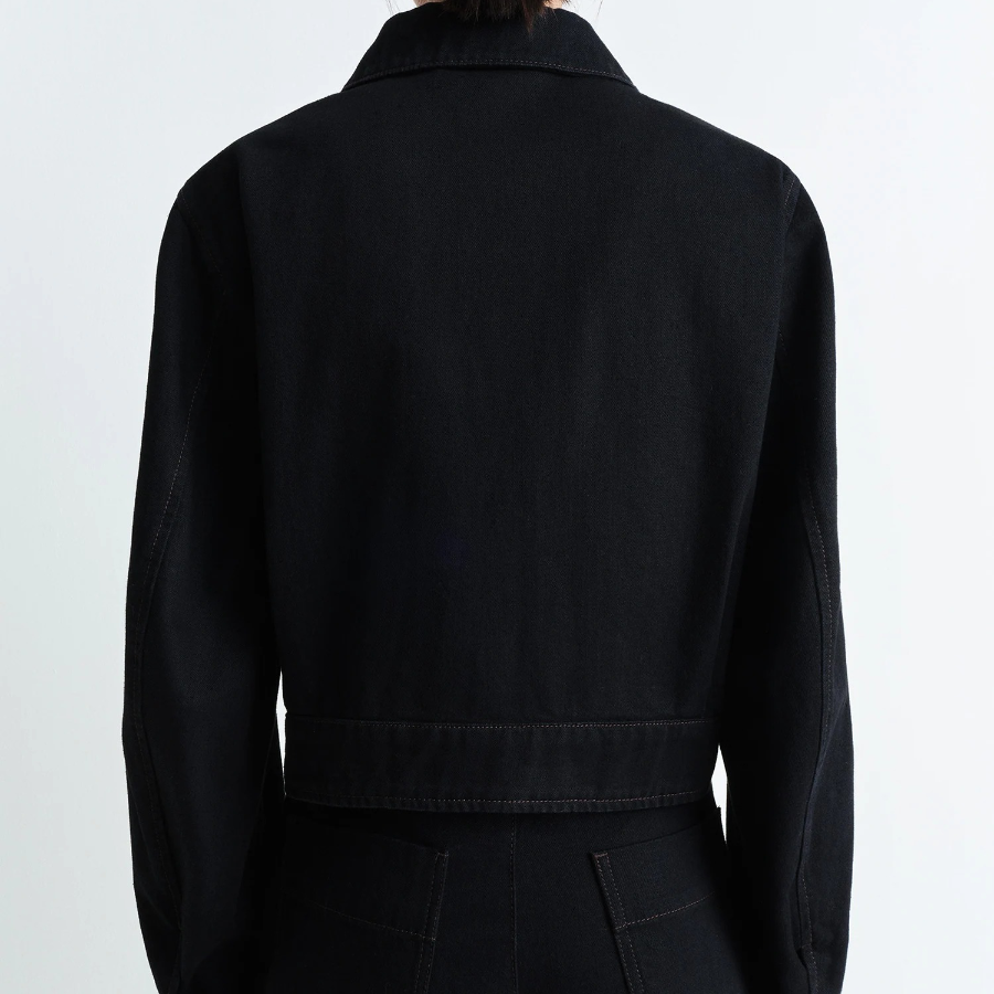 LEMAIRE – Two Pocket Cropped Jacket - Black