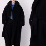 LEMAIRE – Wrap Coat - Black