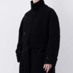 LEMAIRE – Wrap Coat - Black