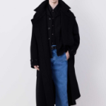 LEMAIRE – Wrap Coat - Black