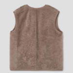 Theory Women Curl Shearling Vest - Yellowish Brown