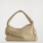COS Slouchy Tote Bag – Raffia Beige