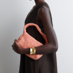 COS Straw Tote Bag – Orange