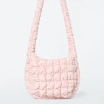 COS Quilted Messenger Bag – Light Pink
