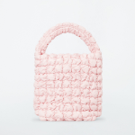 COS Quilted Mini Tote Bag – Light Pink