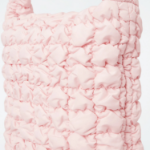 COS Quilted Mini Tote Bag – Light Pink