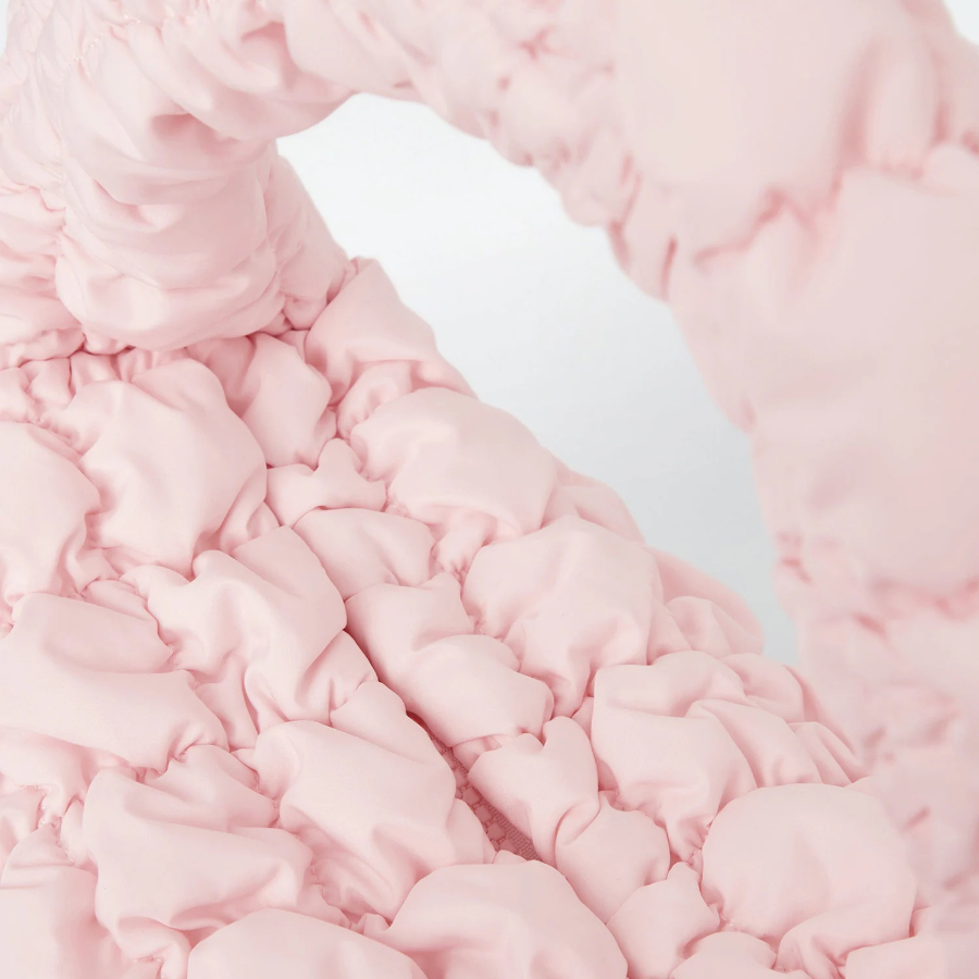 COS Quilted Mini Tote Bag – Light Pink