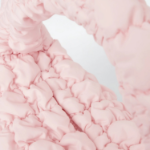 COS Quilted Mini Tote Bag – Light Pink