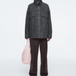 COS Quilted Mini Tote Bag – Light Pink