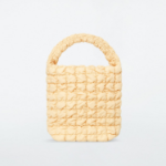 COS Quilted Mini Tote Bag – Light Yellow
