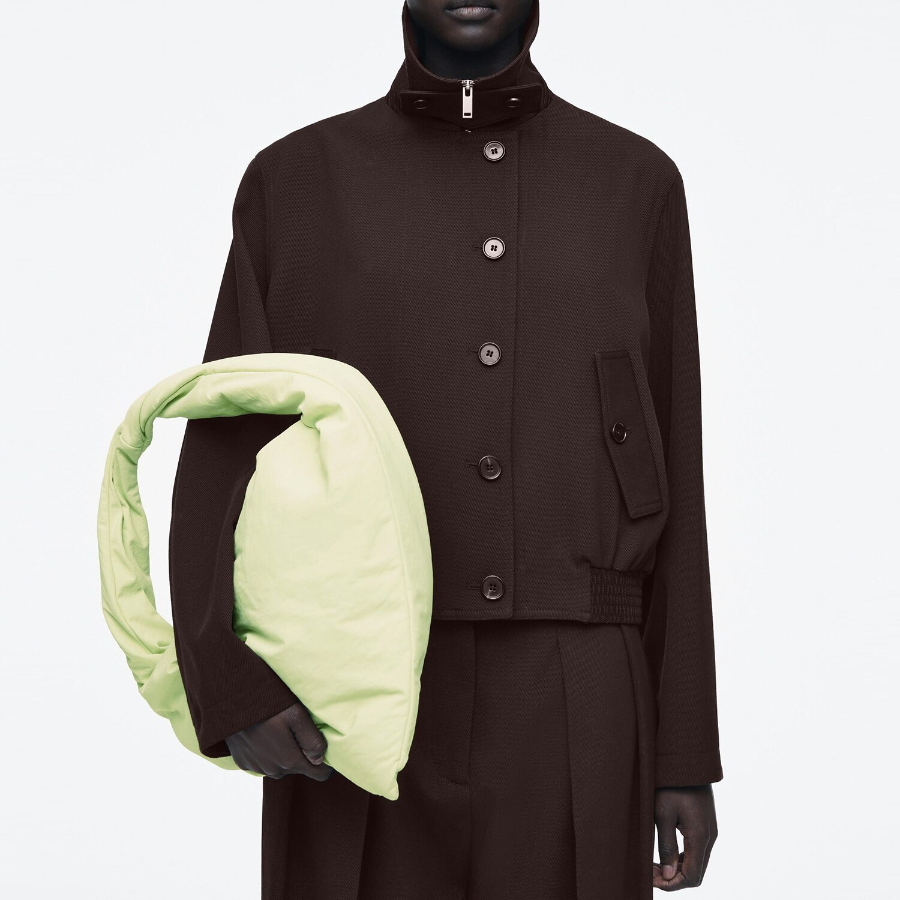 COS KITE Shoulder Bag – Nylon Light Green