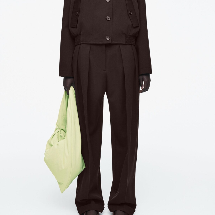 COS KITE Shoulder Bag – Nylon Light Green