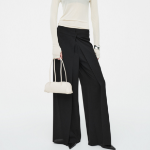 COS EASTSIDE Mini Bowling Bag – Leather White