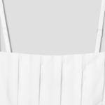 Theory Women Soft Lawn Pleats Camisole Top - White