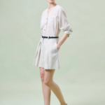 Theory Women Lightweight Wool Oversized Pocket Shirt - Sand