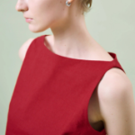 Theory Women Good Crunch Bateau Neck Top - Cherry