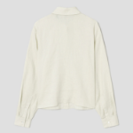 Theory Women Relaxed Linen Curve Sleeve Shirt - Aloe