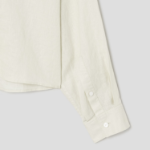 Theory Women Relaxed Linen Curve Sleeve Shirt - Aloe