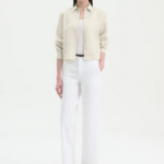 Theory Women Relaxed Linen Curve Sleeve Shirt - Aloe