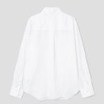 Theory Women Relaxed Linen Boyfriend Shirt - White