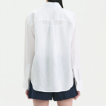 Theory Women Relaxed Linen Boyfriend Shirt - White