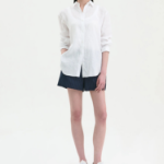 Theory Women Relaxed Linen Boyfriend Shirt - White